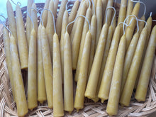 Load image into Gallery viewer, 100% Pure Beeswax Candles by Elan- 6" Taper Hand-Dipped in Weston, CT