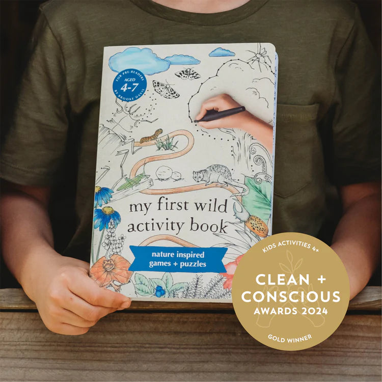 Your Wild Books - My first Wild Activity Book, Nature Inspired Games and Puzzles, Ages 4-7