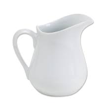 Pitcher: Porcelain 8 oz.