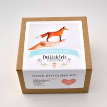 Load image into Gallery viewer, DelilahIris Designs: Felt Fox Stuffed Animal DIY Craft Sewing Kit - Unique Gift!