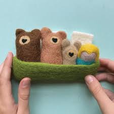 Sheep Farm Felt - Pocket Pals | Goldilocks & The Three Bears