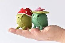 Load image into Gallery viewer, DelilahIris Designs: DIY Craft Kit Felt Frog Sewing Craft Kit - Mushroom and Lilly Pad