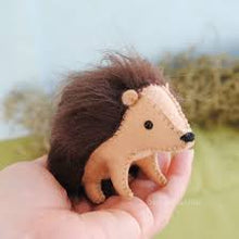 Load image into Gallery viewer, DelilahIris Designs: Hedgehog DIY Stuffed Animal Craft Sewing Kit