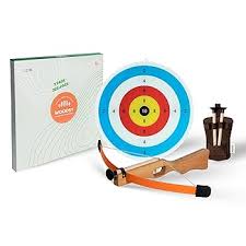 Children's Crossbow with Target by Woodsy