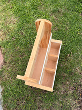 Load image into Gallery viewer, Handmade Wooden Picnic Holder